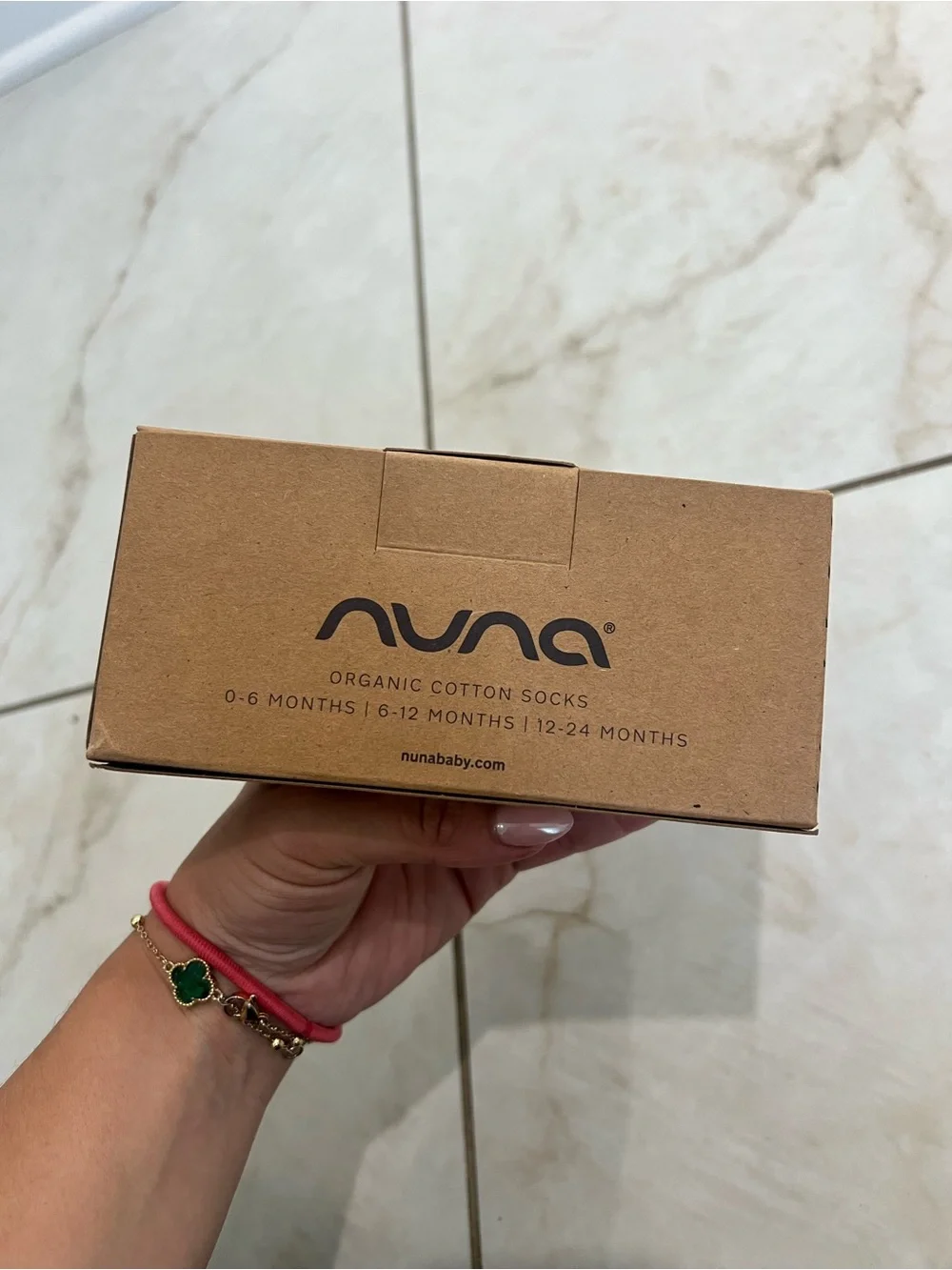 NEW Nuna Organic Cotton Socks 3 Pairs (3 Sizes)